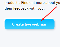 Creating a live webinar in 5 minutes. Step-by-step guide.